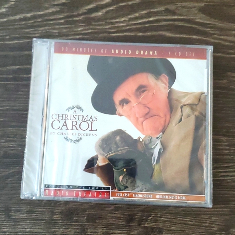 90 Mins of Audio Drama 2 CD Set A Christmas Carol By Charles Dickens - NEW
